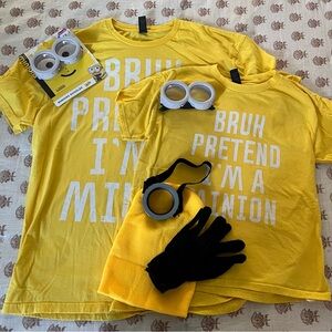 Minion T-Shirts and Accessories family costume